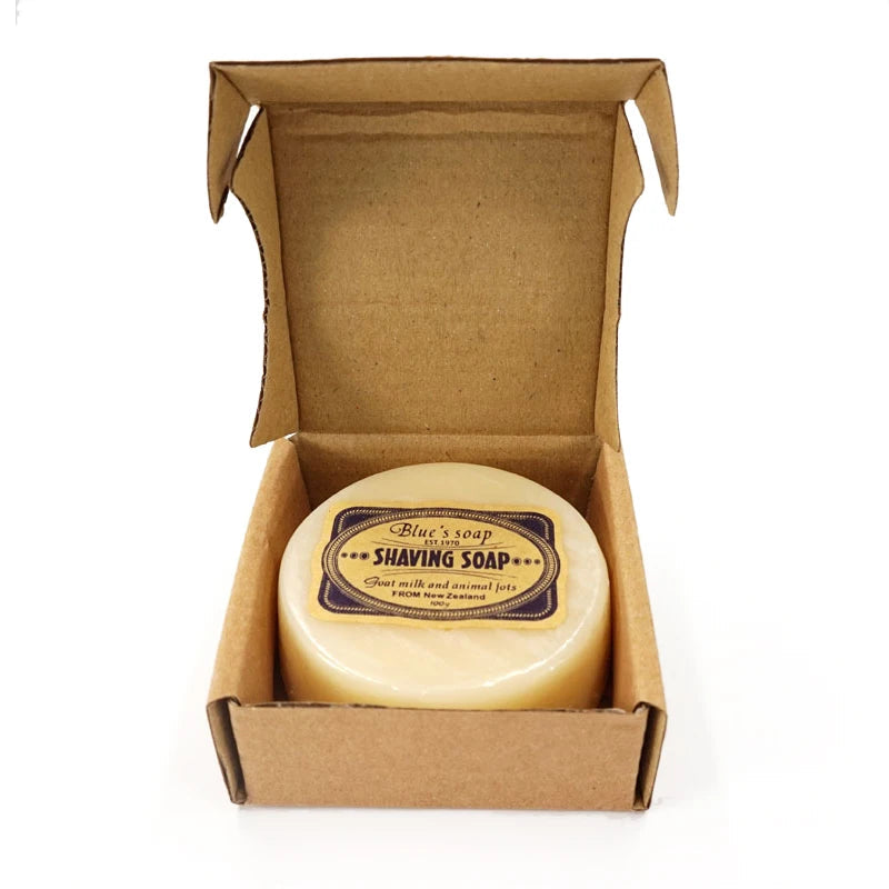 100g Men's Shaving Cream Goat Milk Shaving Soap encalife