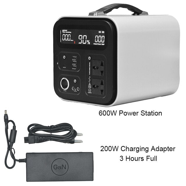 Portable Power Station | 600W | Your Mobile Energy Companion