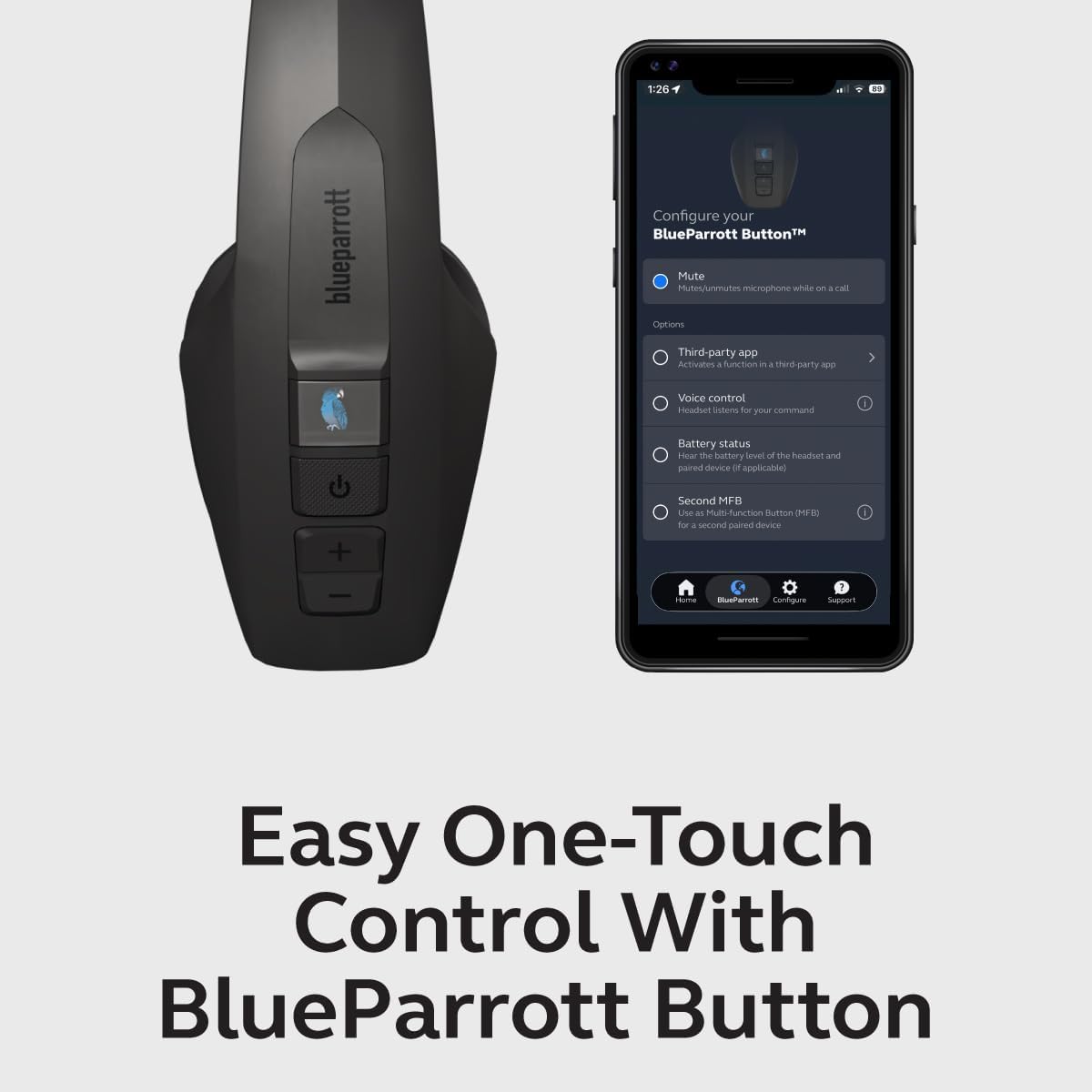Trucker Bluetooth Headphones with Noise Cancellation encalife