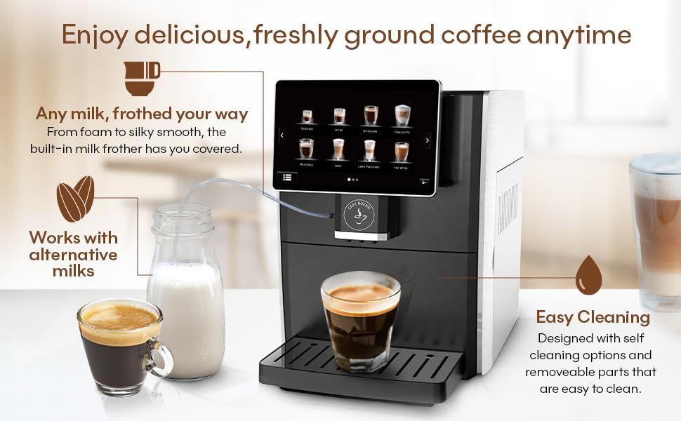 Cafe Bueno Super Automatic Espresso Machine encalife