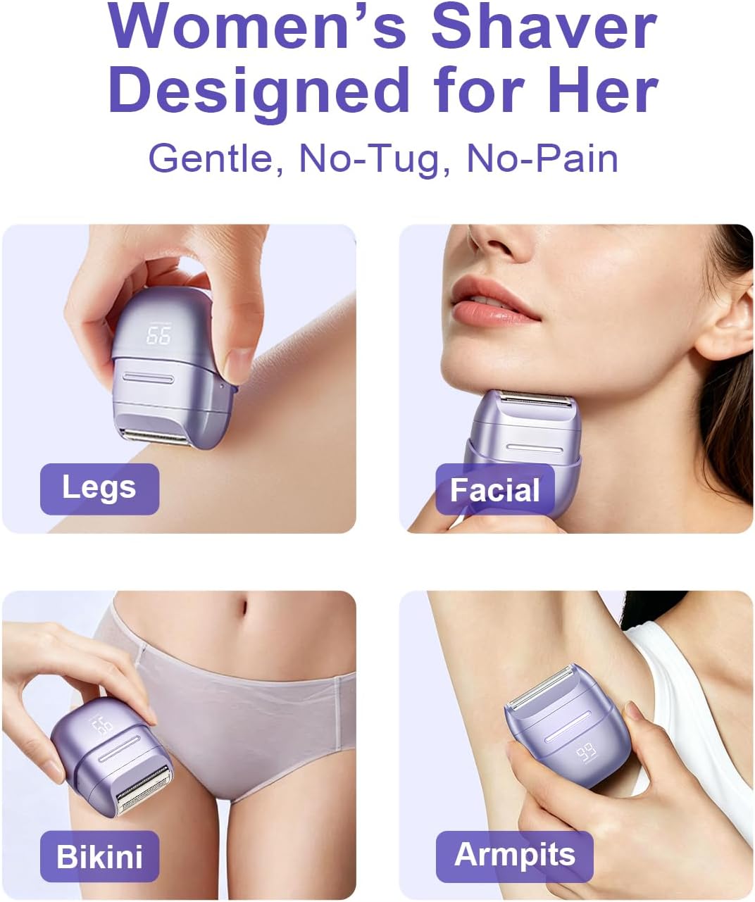 Waterproof Electric Razor Women Love For Travel encalife