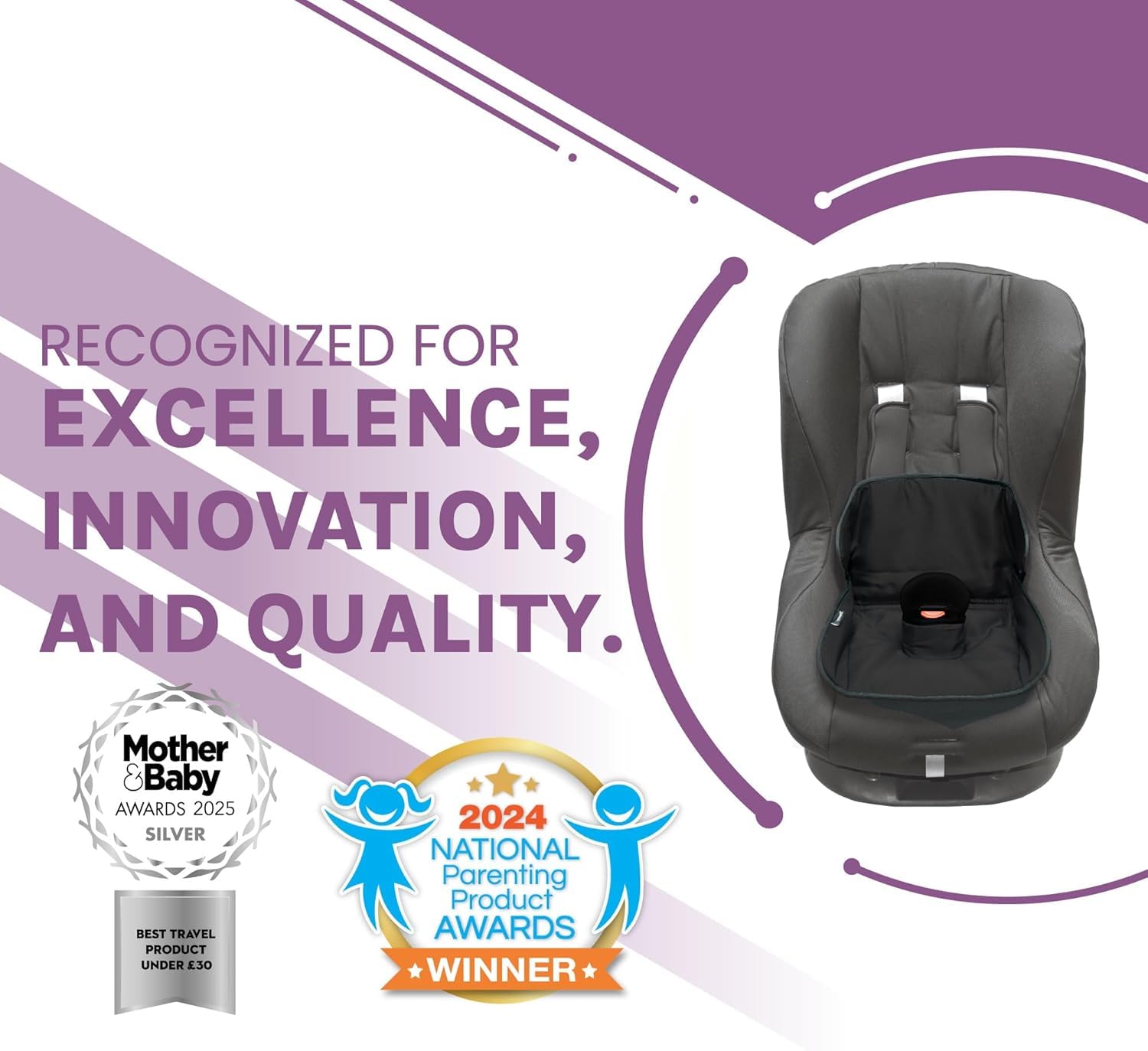 Waterproof Potty Training Car Seat Protector Liner encalife