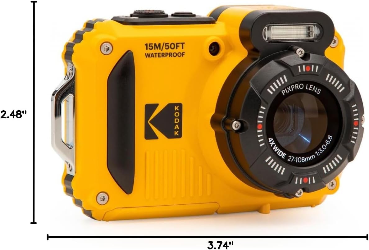 16MP Underwater Camera Waterproof Digital Camera WiFi encalife