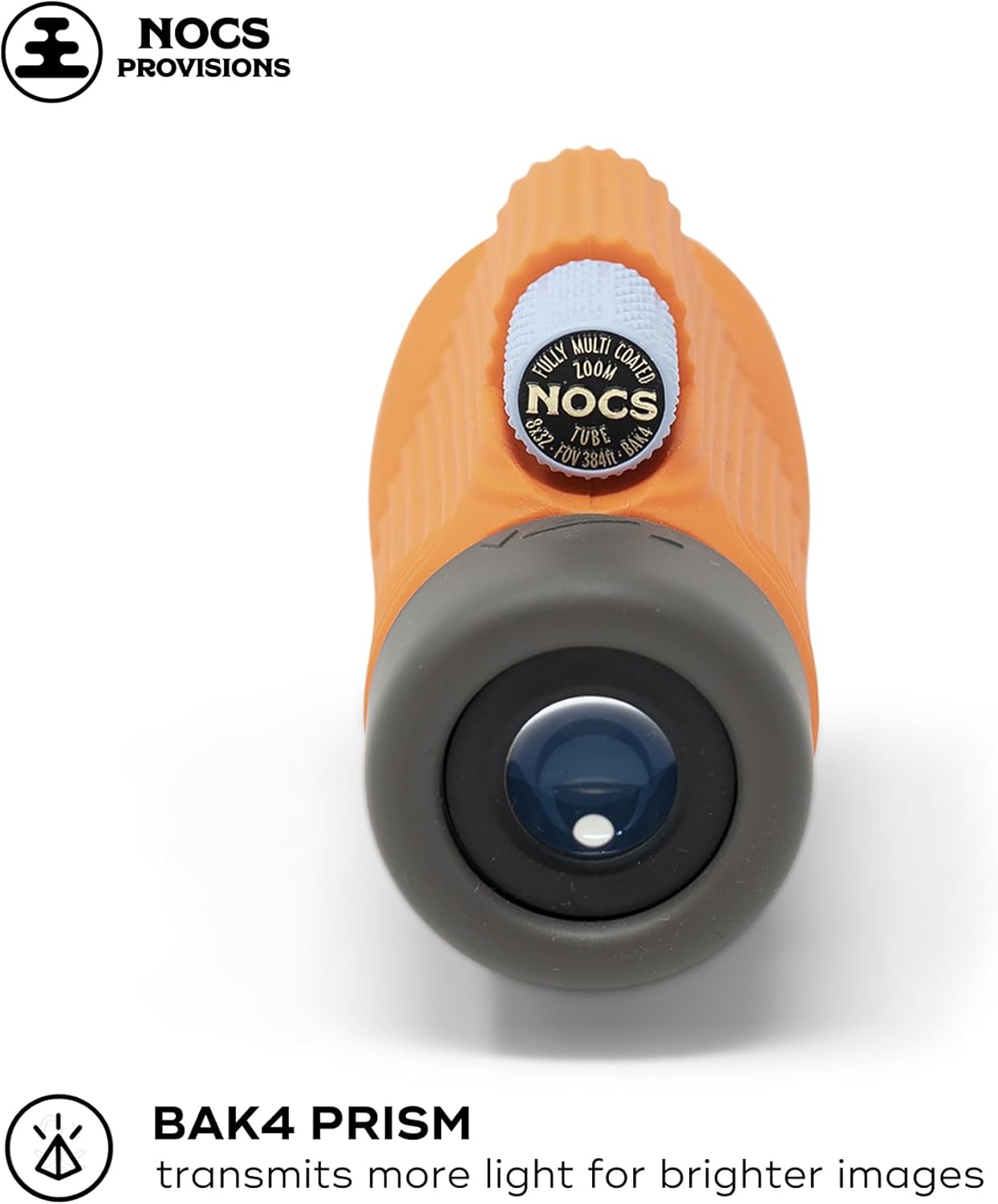 Monocular Telescope Orange I Compact Waterproof Zoom Tube 8x32 HD encalife