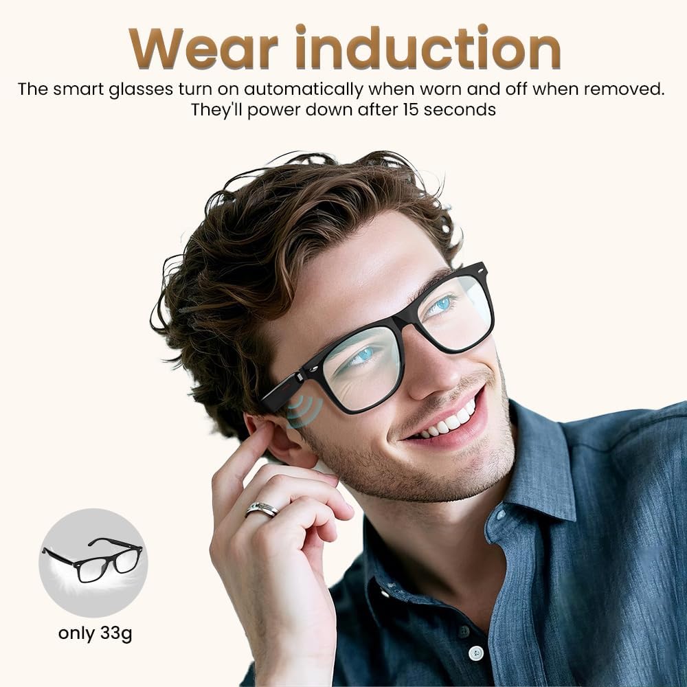 Bluetooth Audio Smart Glasses encalife