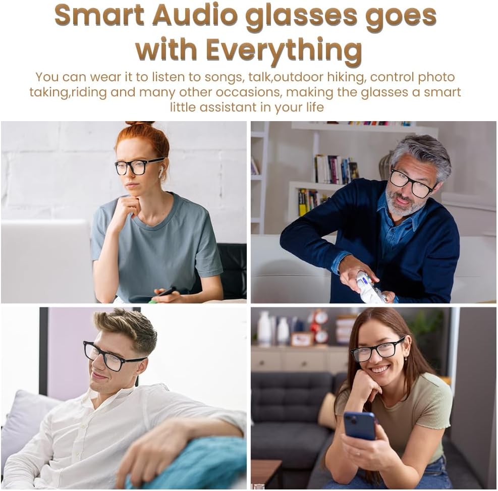 Bluetooth Audio Smart Glasses encalife