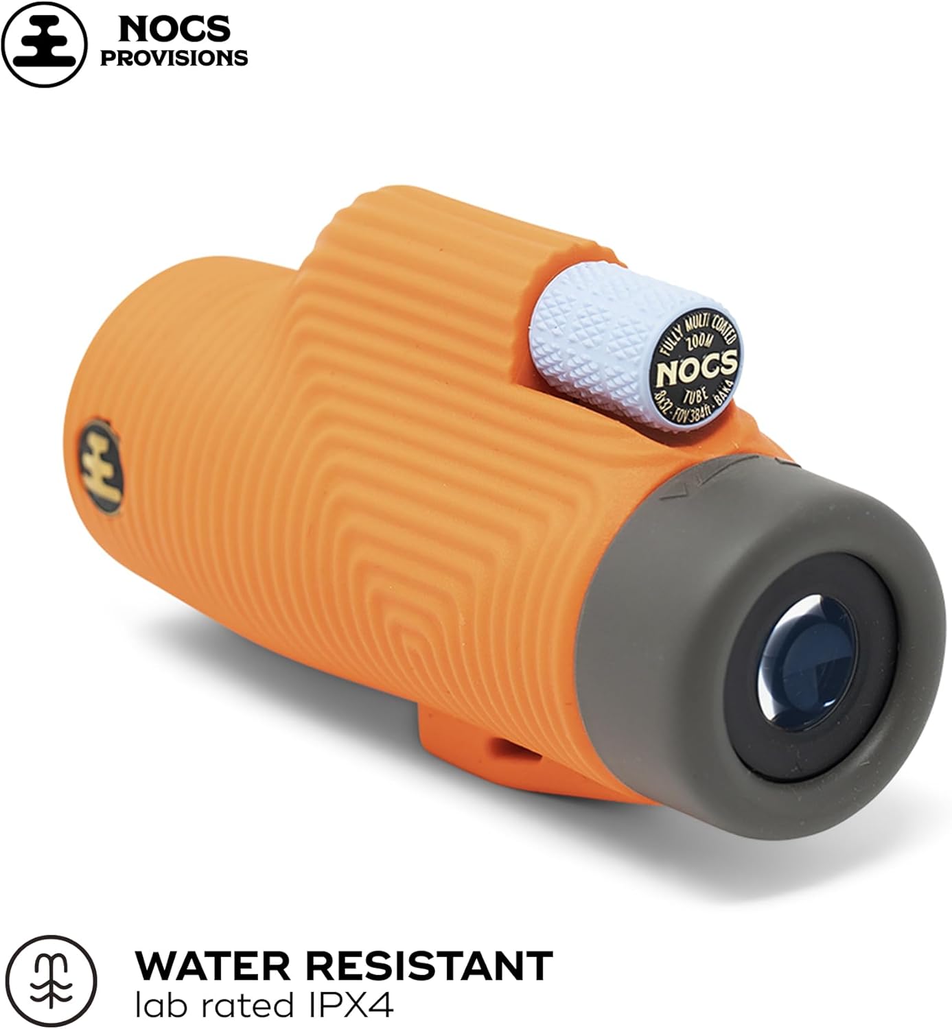 Monocular Telescope Orange I Compact Waterproof Zoom Tube 8x32 HD encalife