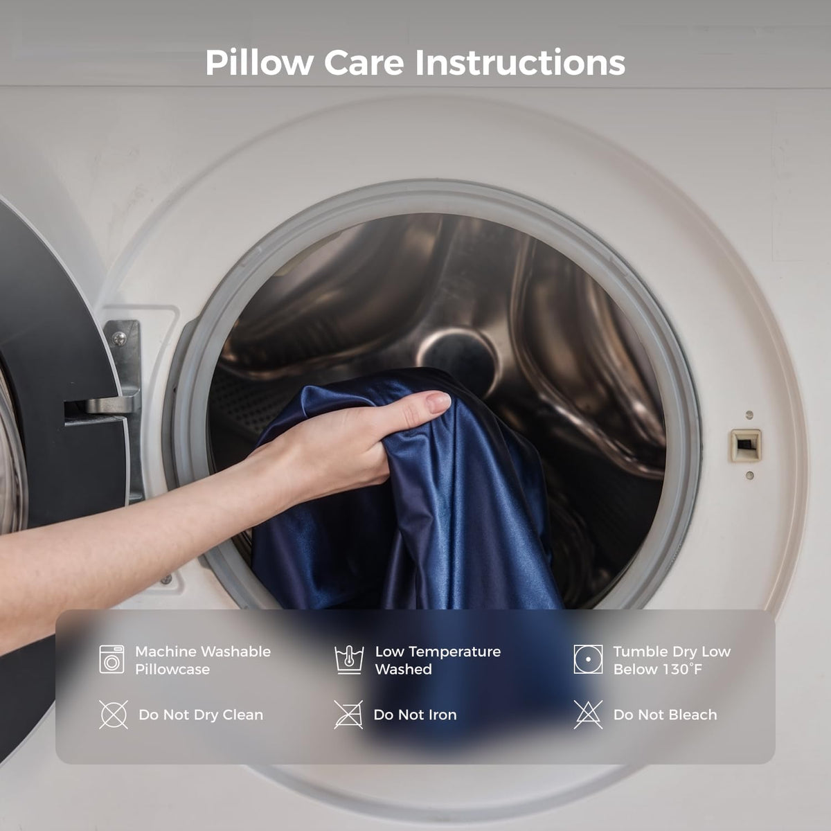 Side Sleeper Cooling Gel Memory Pillow encalife