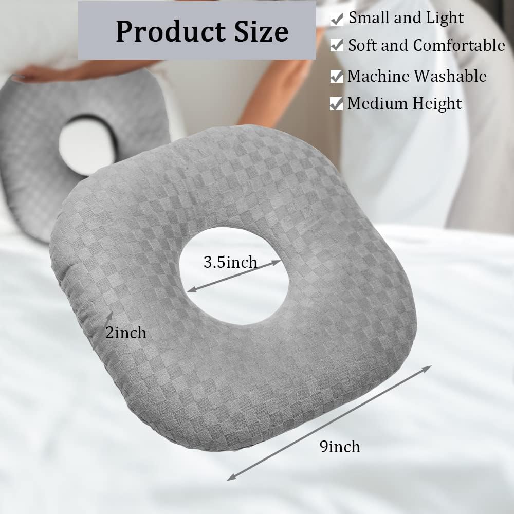 Side Sleeper Ear Relief Piercing Pillow encalife