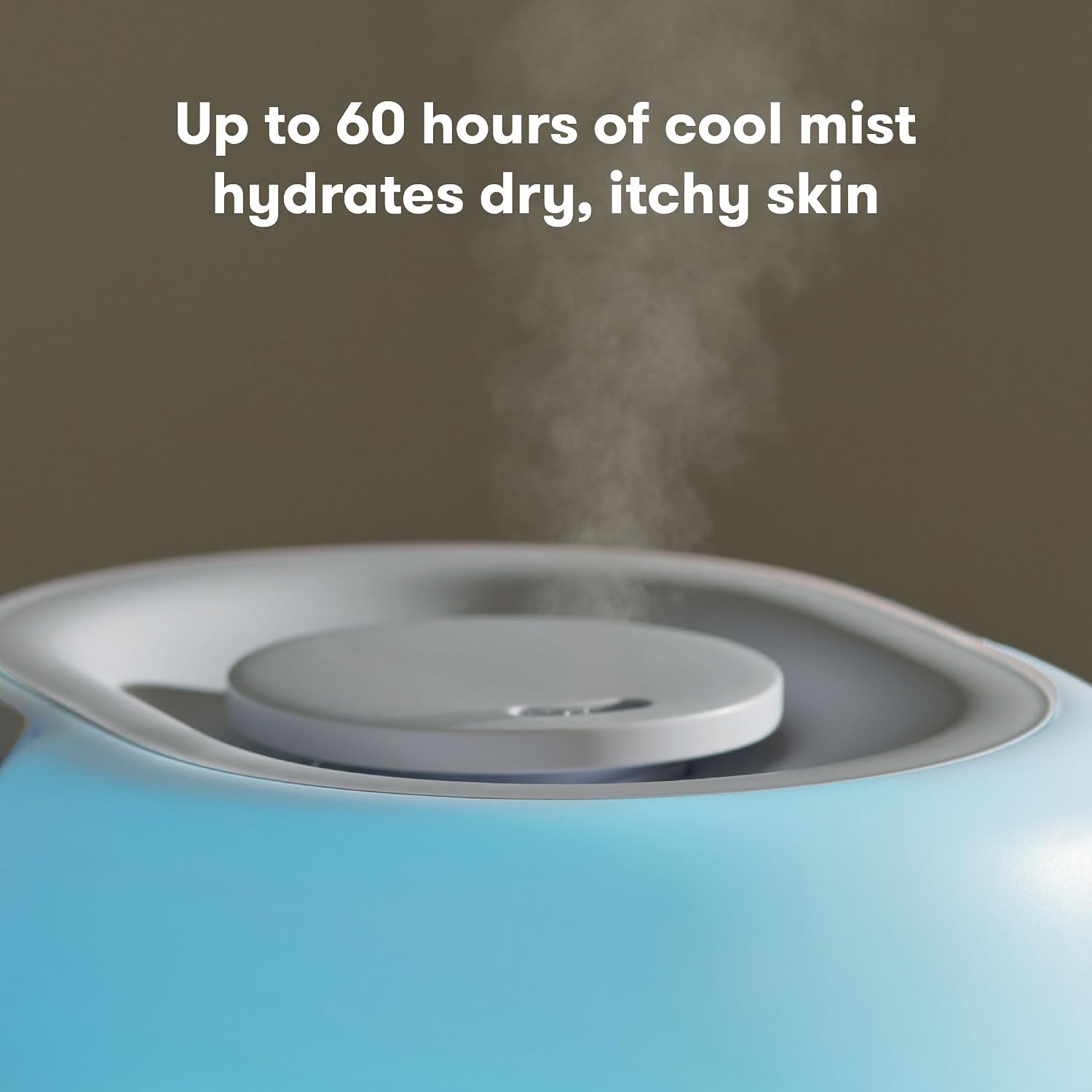 Cool Mist Nursery Humidifier Diffuser With Nightlight encalife