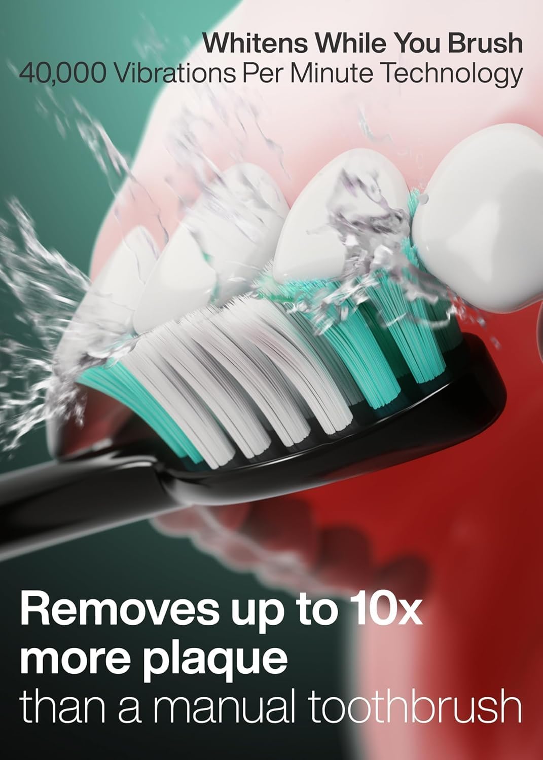 Rechargeable Sonic Electric Toothbrush with 8 Heads encalife