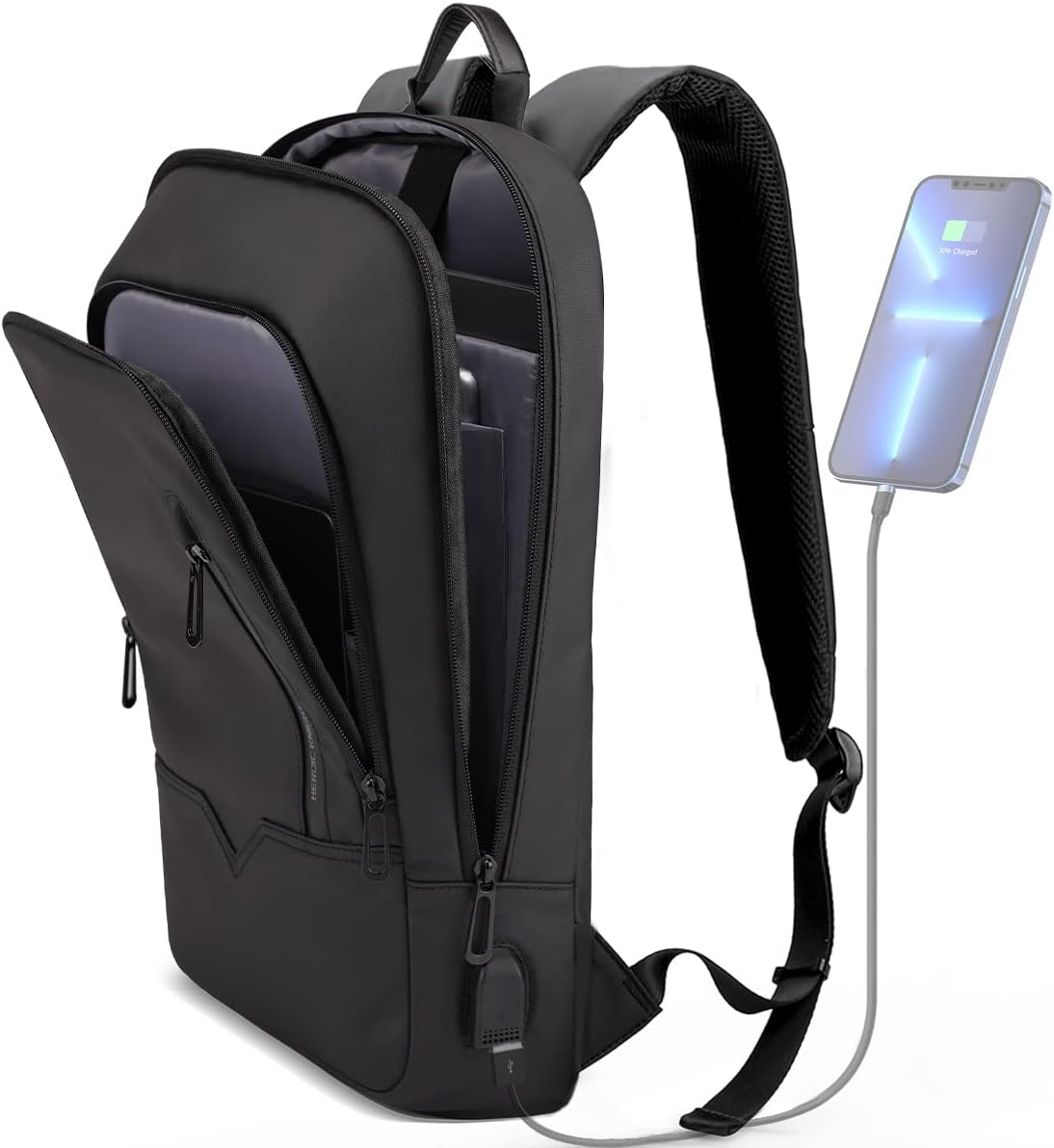 Business Laptop Backpack I USB Charger
