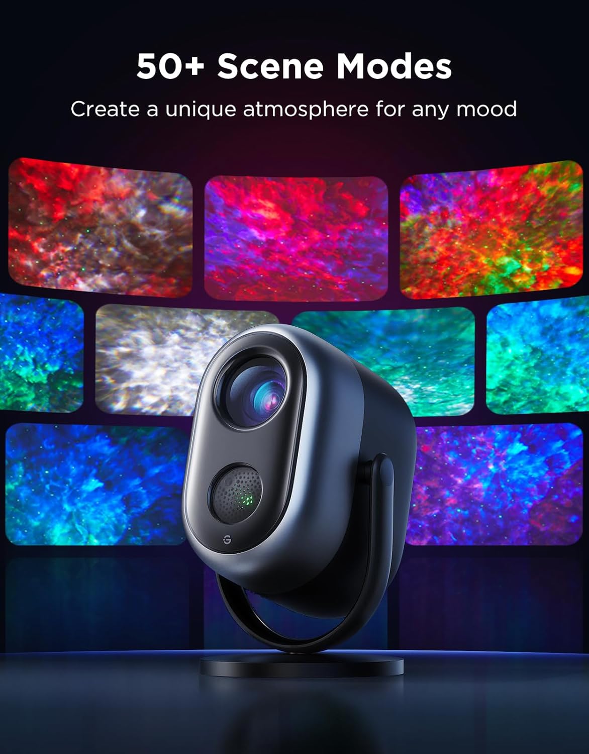 Galaxy Star Projector Lights with Nebula Effects encalife