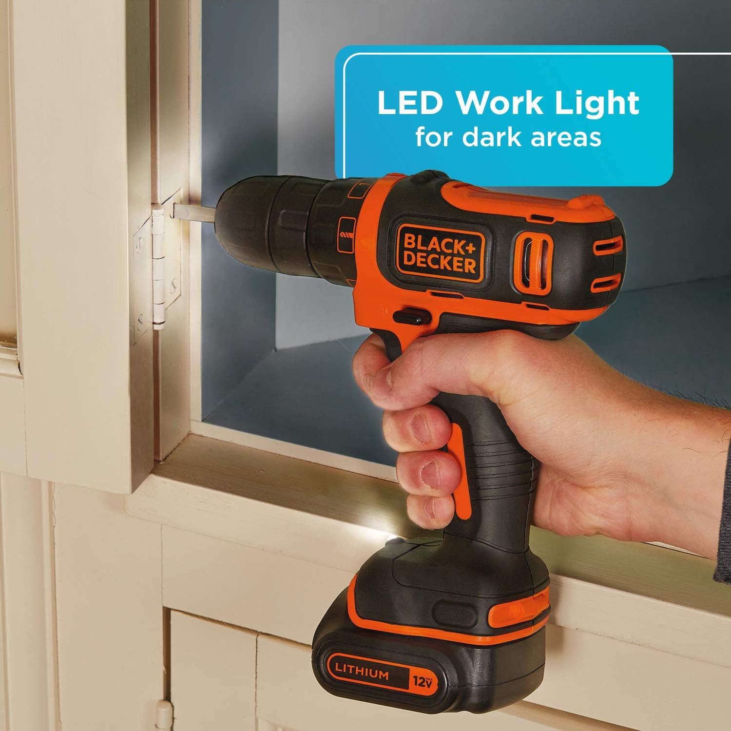 Cordless Drill Driver | Compact Power Drill Kit encalife