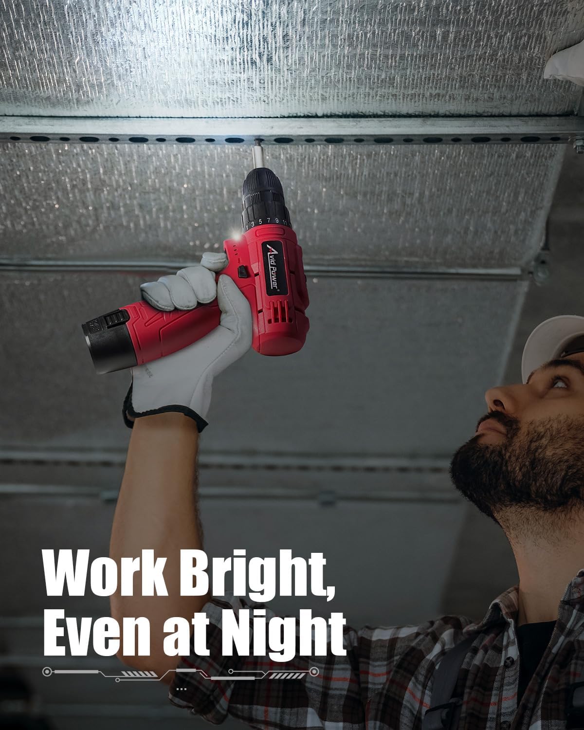 Cordless Drill Kit | 12V Power Drill Set encalife