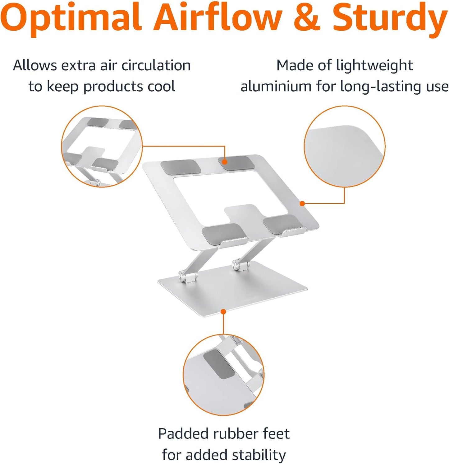 Portable Laptop Stand With Cooling encalife