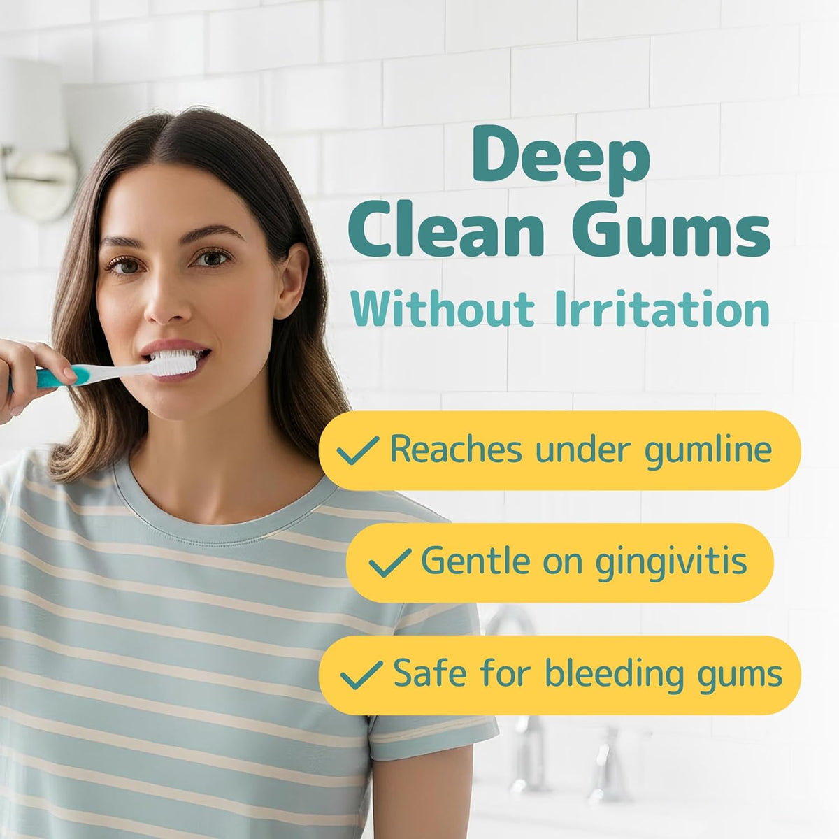 Extra Soft Toothbrushes for Sensitive Teeth encalife