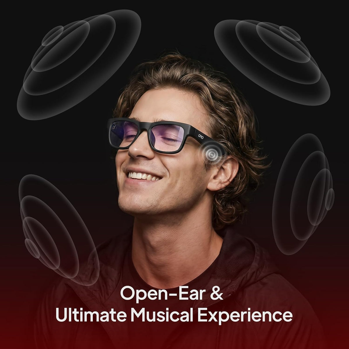 Open Ear Bluetooth Smart Glasses encalife