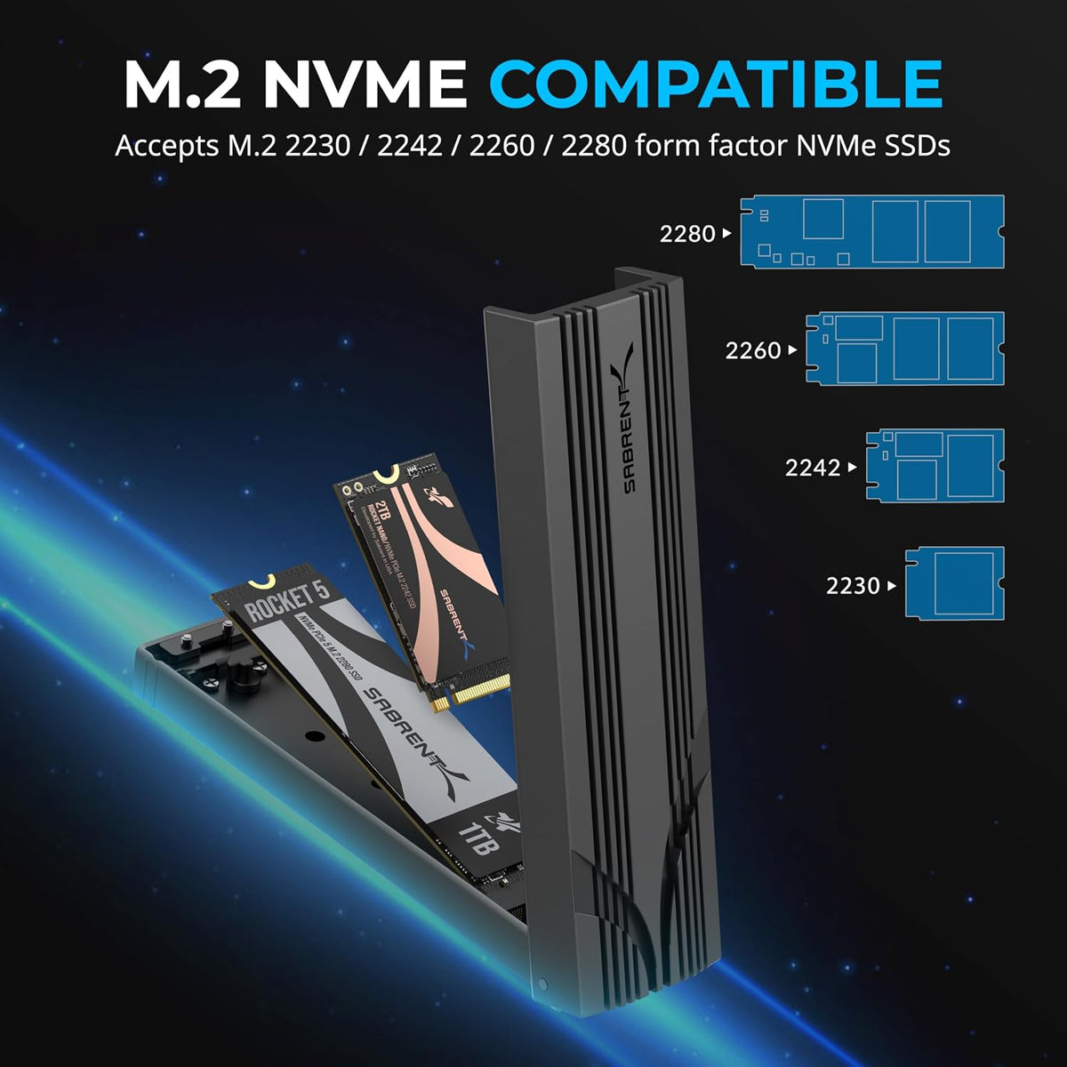 Portable NVMe SSD Enclosure For Ultra Fast Storage encalife