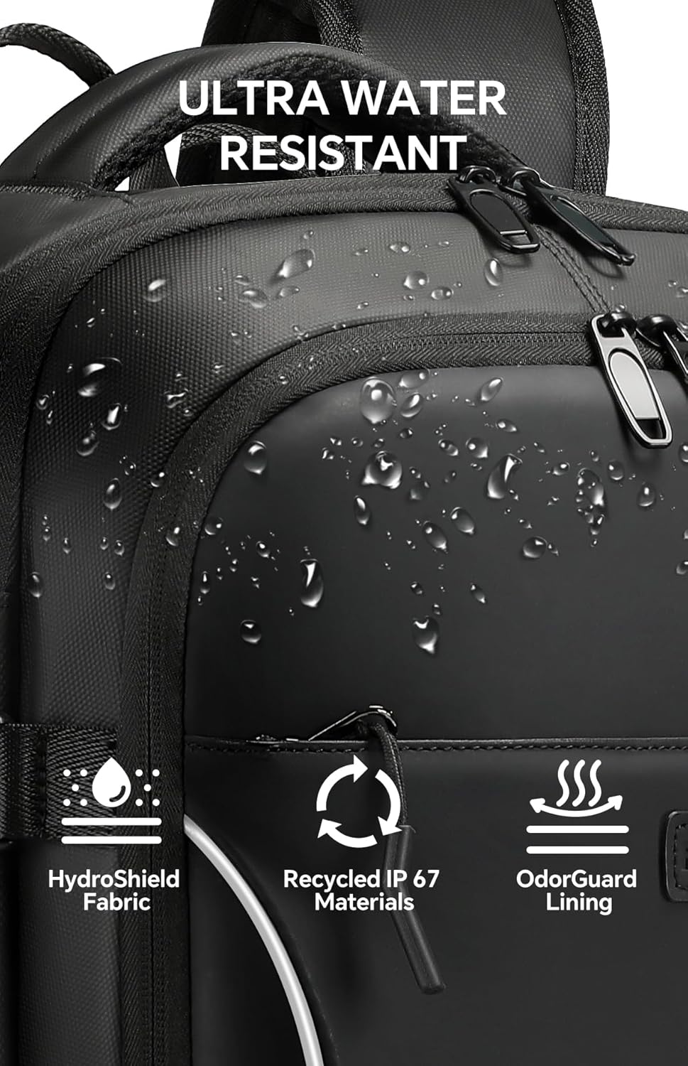 Vacuum Travel Backpack With Compression System encalife