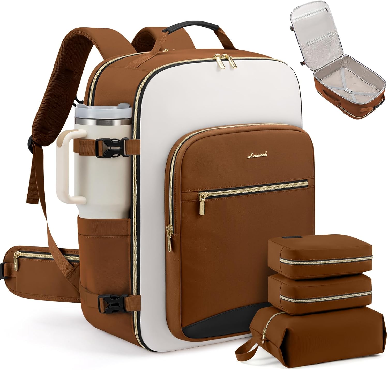 40L Airline Approved Travel Backpack encalife