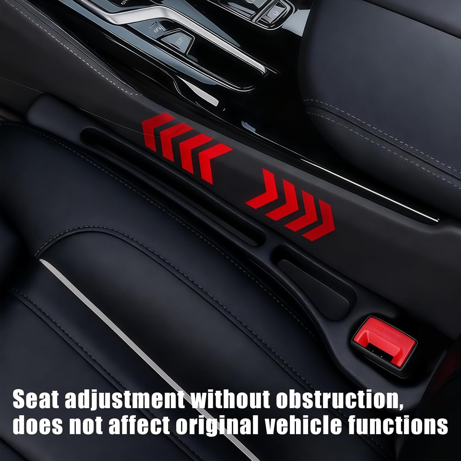 Car Seat Gap Filler Organizer 2 Pack encalife