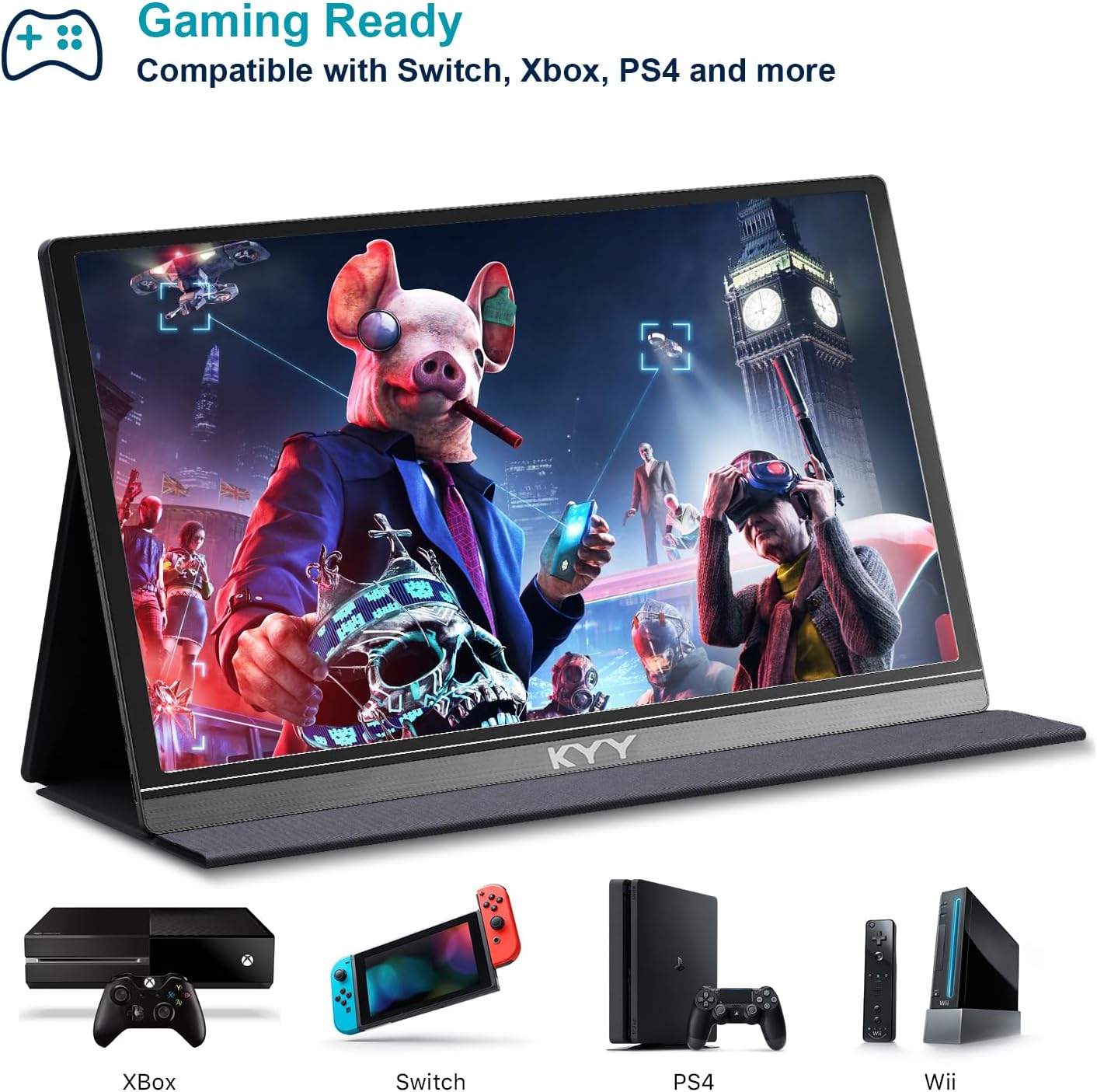 15.6-Inch Laptop Screen Extender Portable Monitor encalife