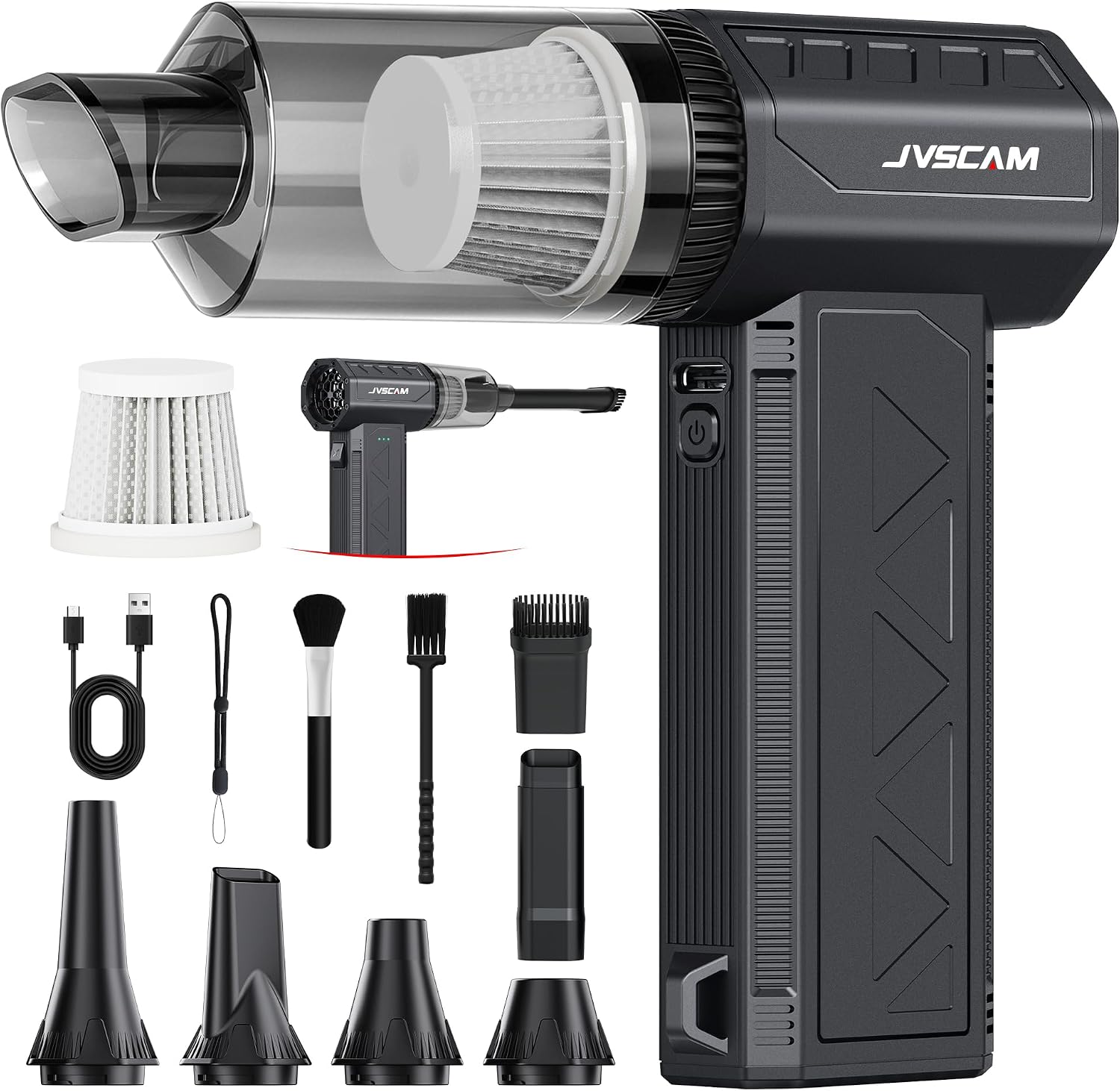 cordless air duster vacuum cleaner 150000RPM electric blower for electronics and car cleaning