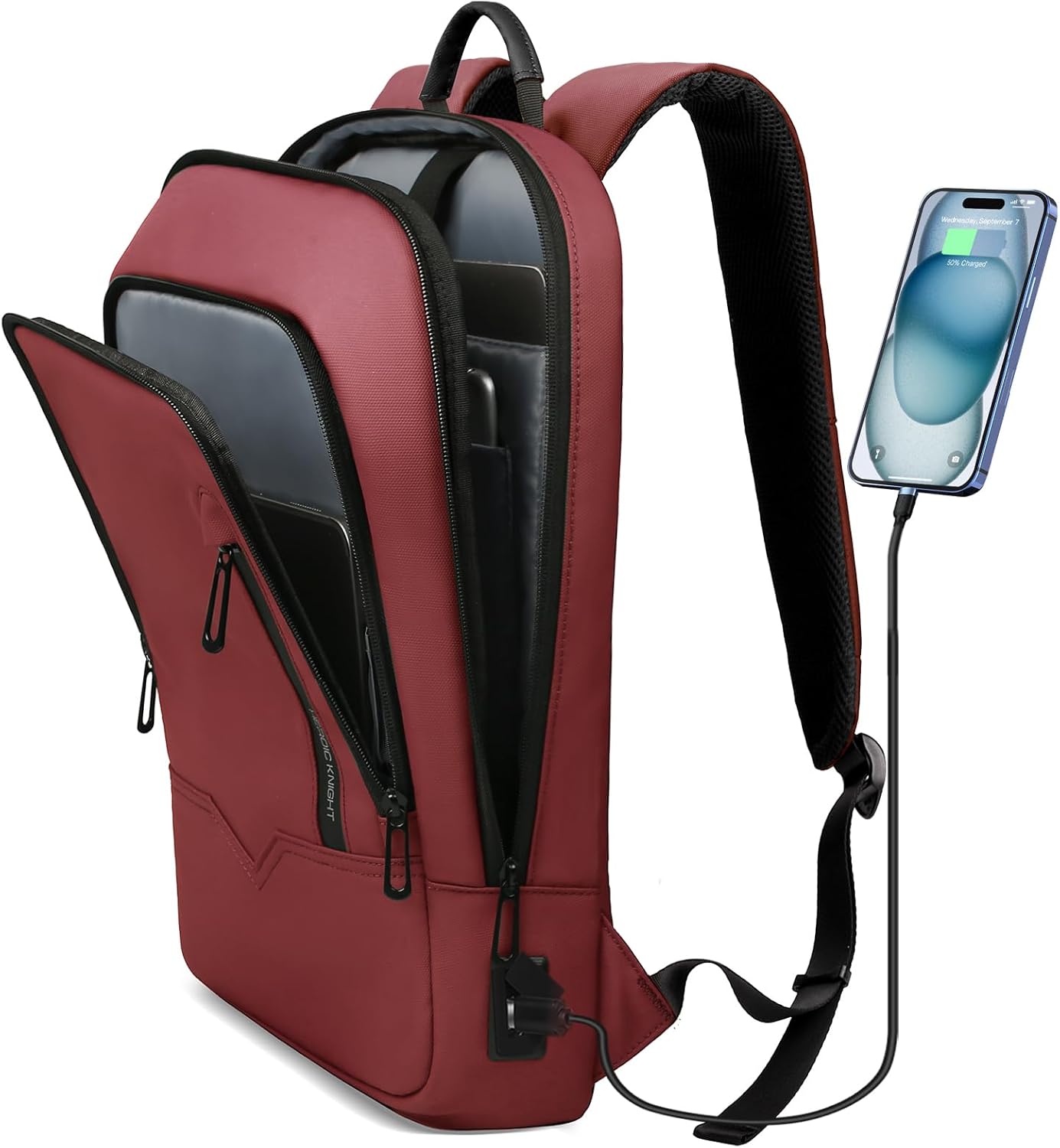 Business Laptop Backpack I USB Charger encalife