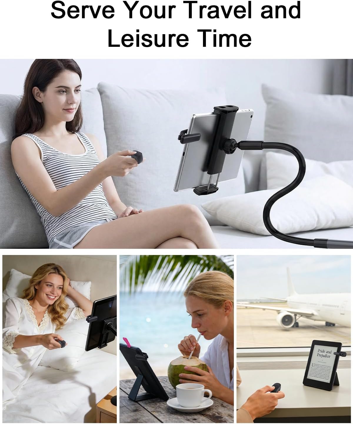 Ergonomic Page Turner Remote for Hands Free Reading encalife