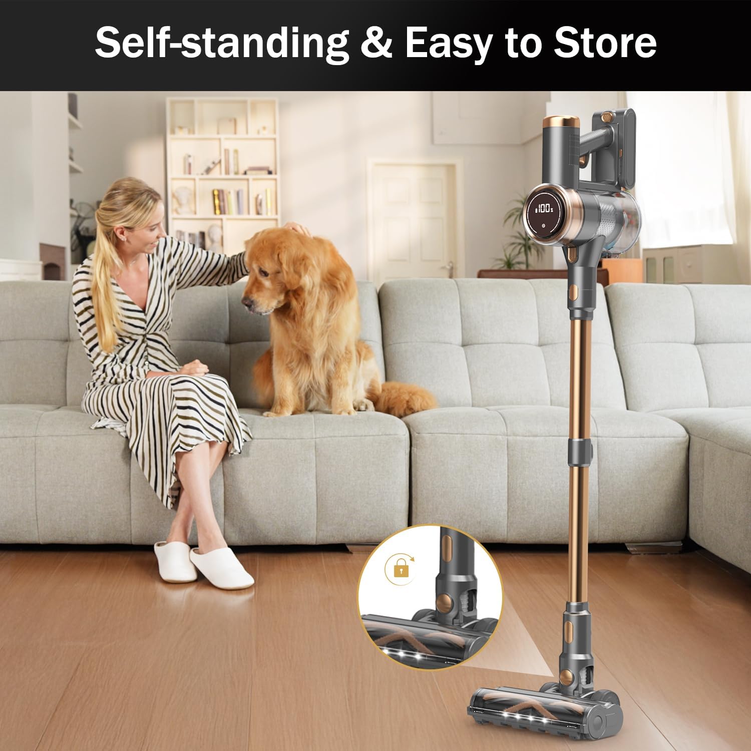 NuYupo 10-in-1 Smart Cordless Vacuum Cleaner encalife
