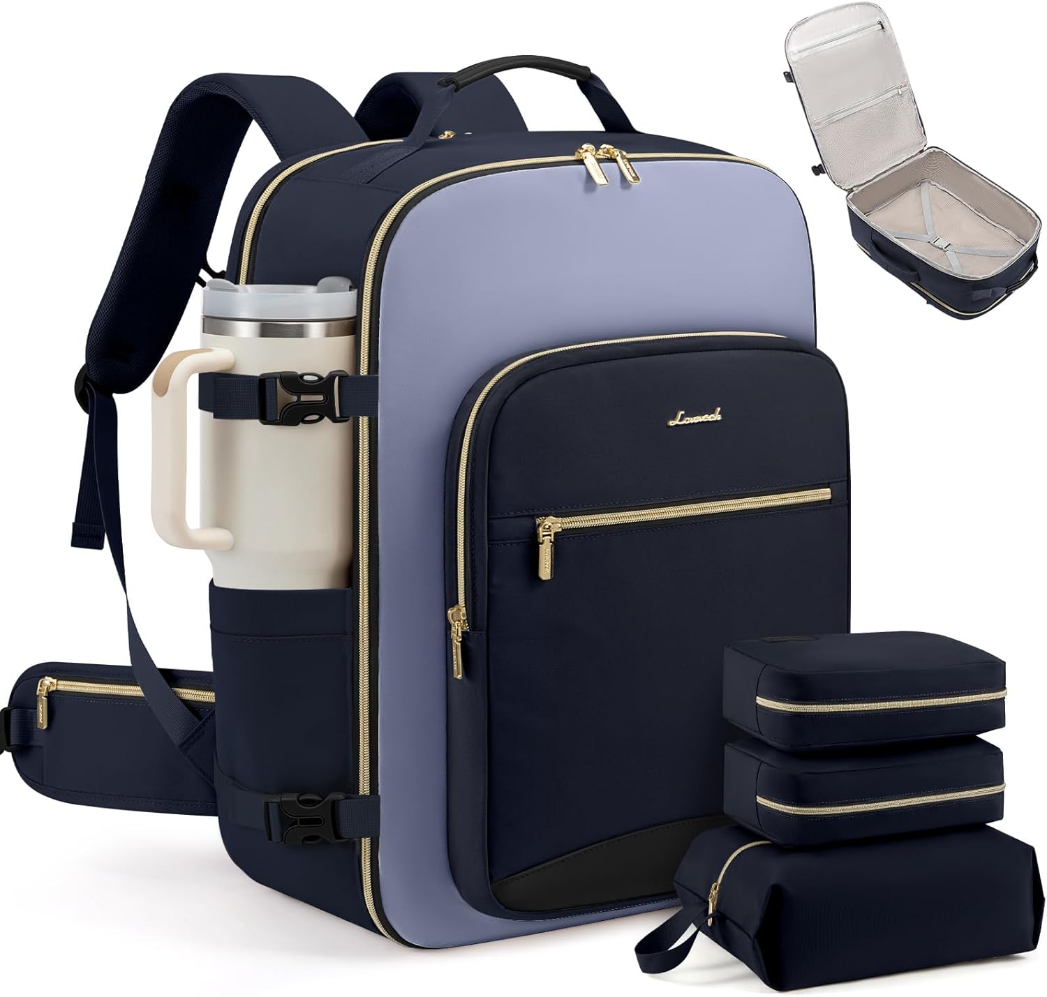 40L Airline Approved Travel Backpack encalife
