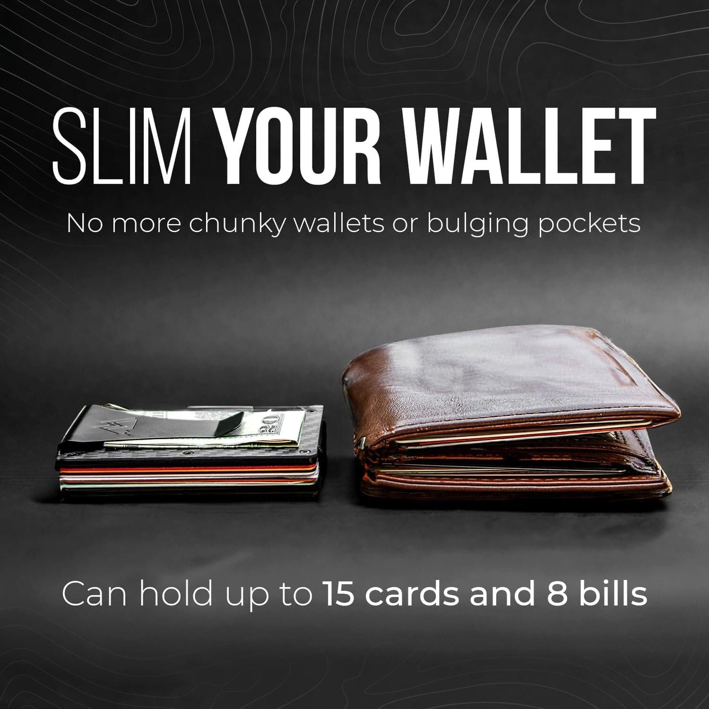 Slim Wallets for Men I Mountain Voyage encalife