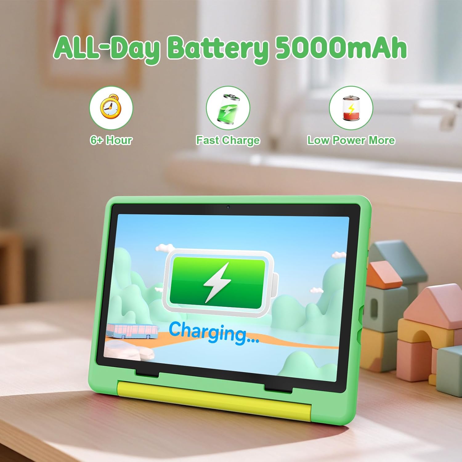 Android 10 Inch Tablet for Kid with Case encalife