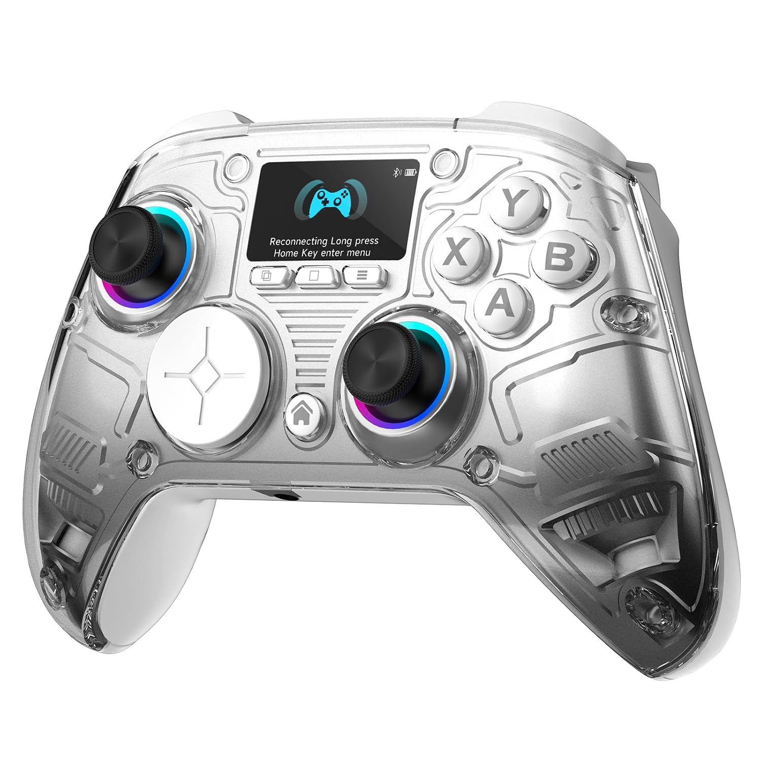Multi-Platform Gaming Controller With Interactive Screen encalife