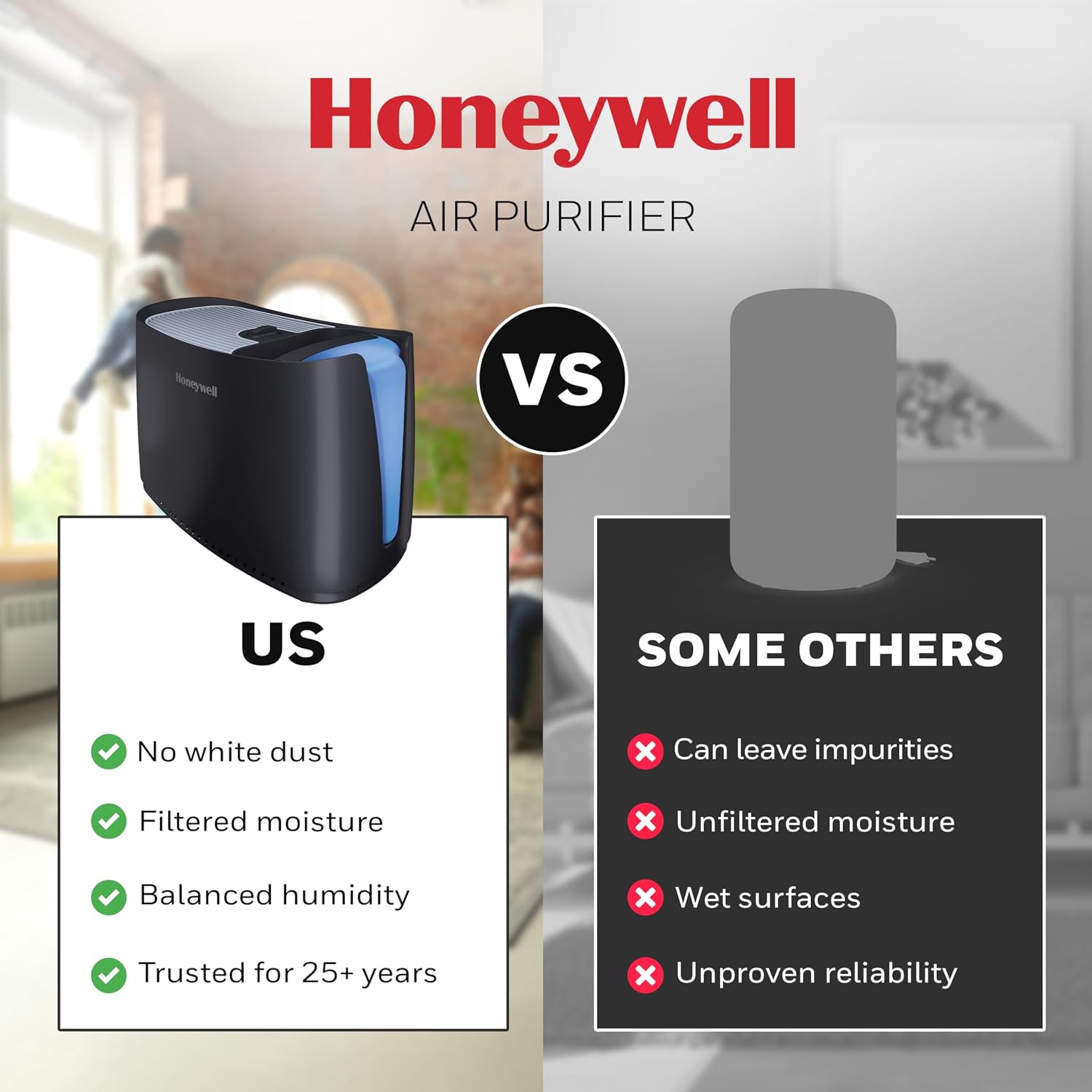 Cool Moisture Humidifier For Bedroom Quiet Comfort encalife