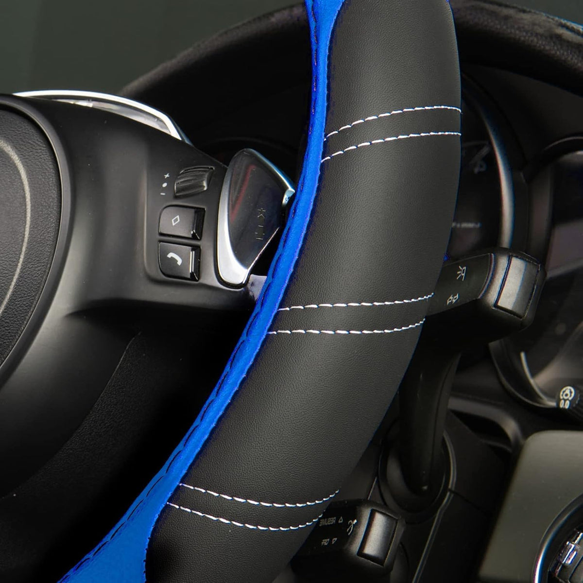 Premium Microfiber Steering Wheel Cover encalife