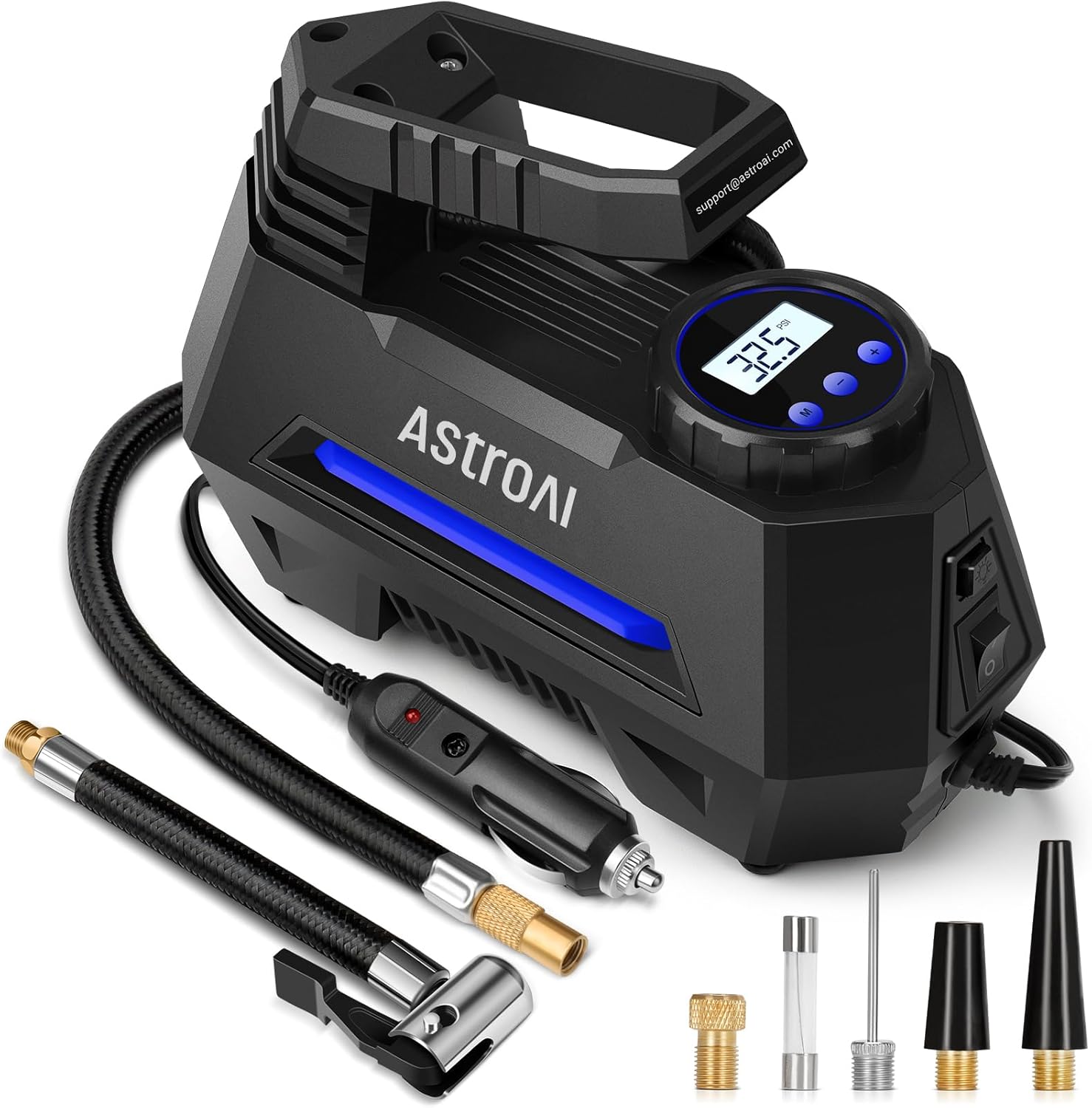 Portable Tire Inflator For Fast Roadside Emergencies encalife