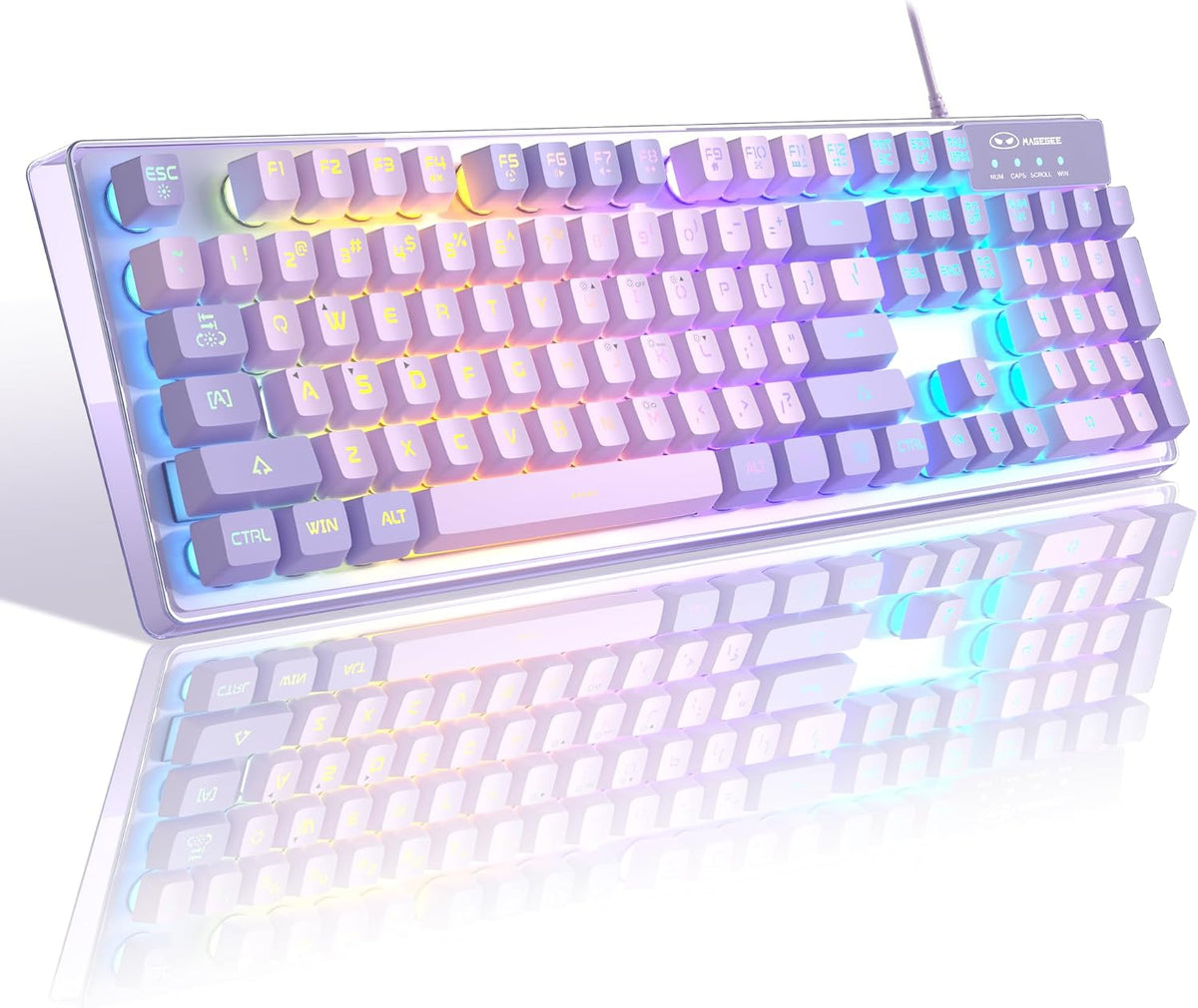 Gaming Keyboard Mouse Combo RGB Wired Set encalife