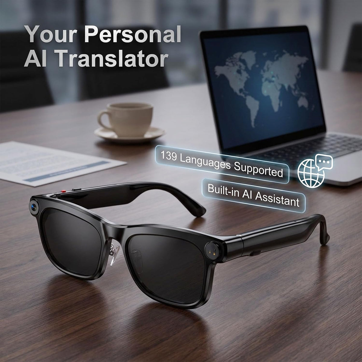 AI Camera Smart Glasses encalife