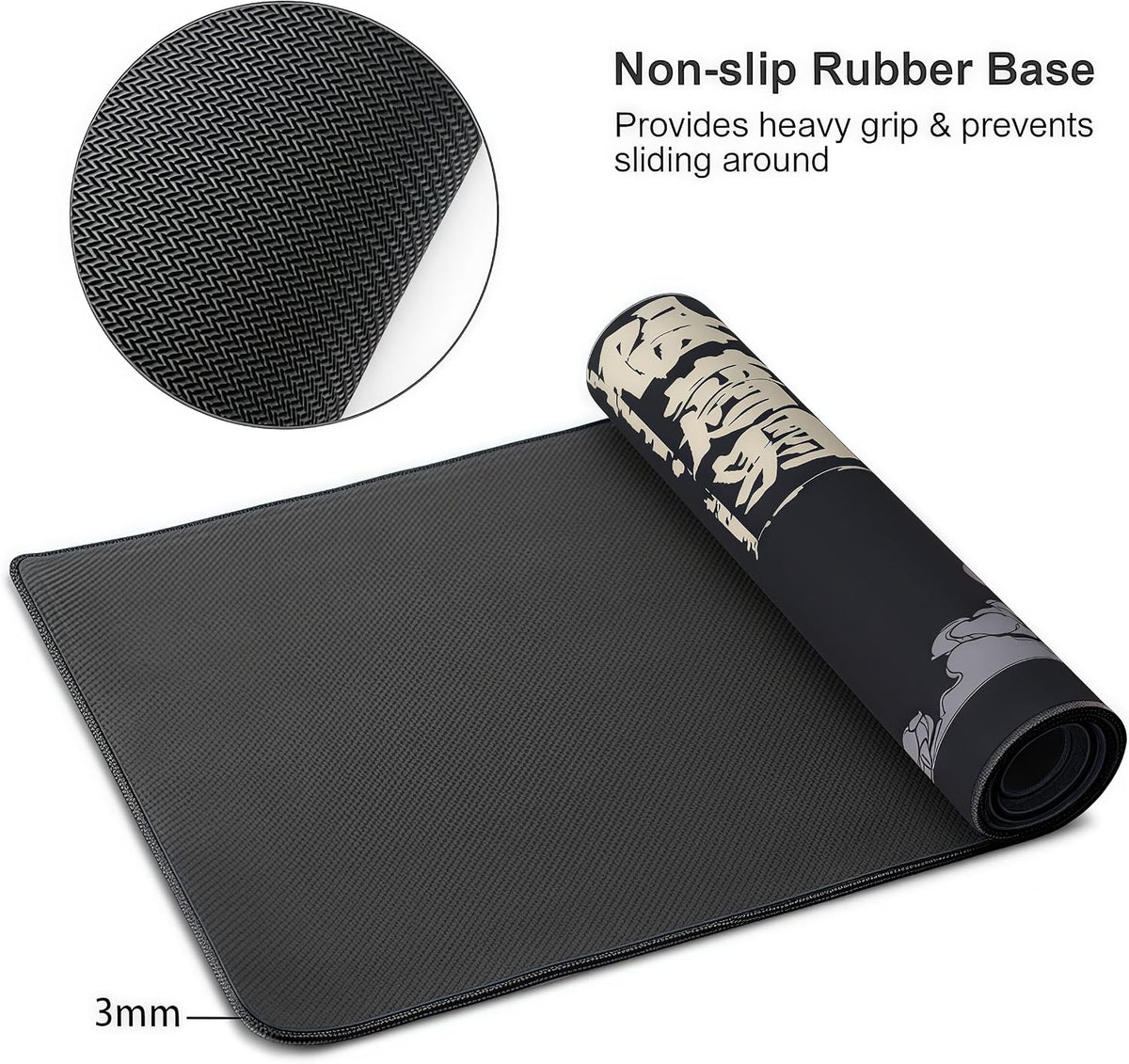 Desk mat Japanese Demon XXL Gaming Pad encalife