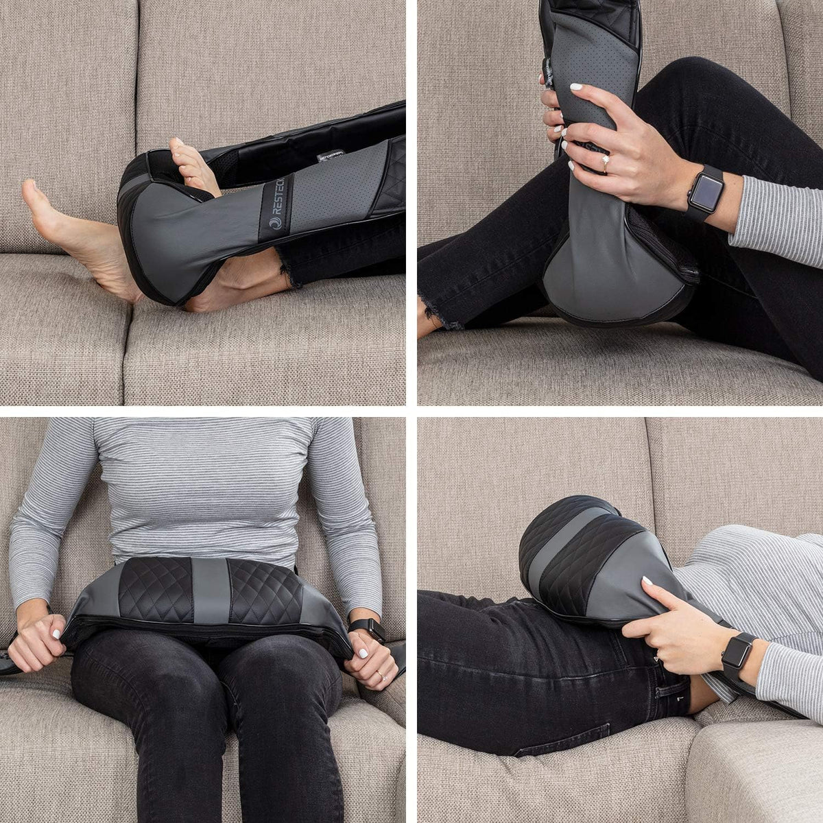 3D Shiatsu Neck Back Massager With Heat Therapy encalife