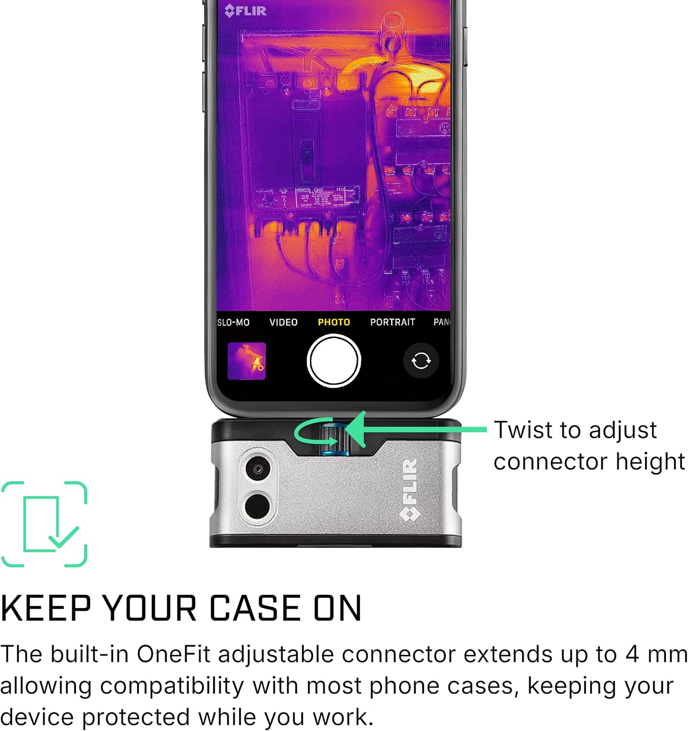 iPhone Thermal Imaging Camera With Super Resolution encalife