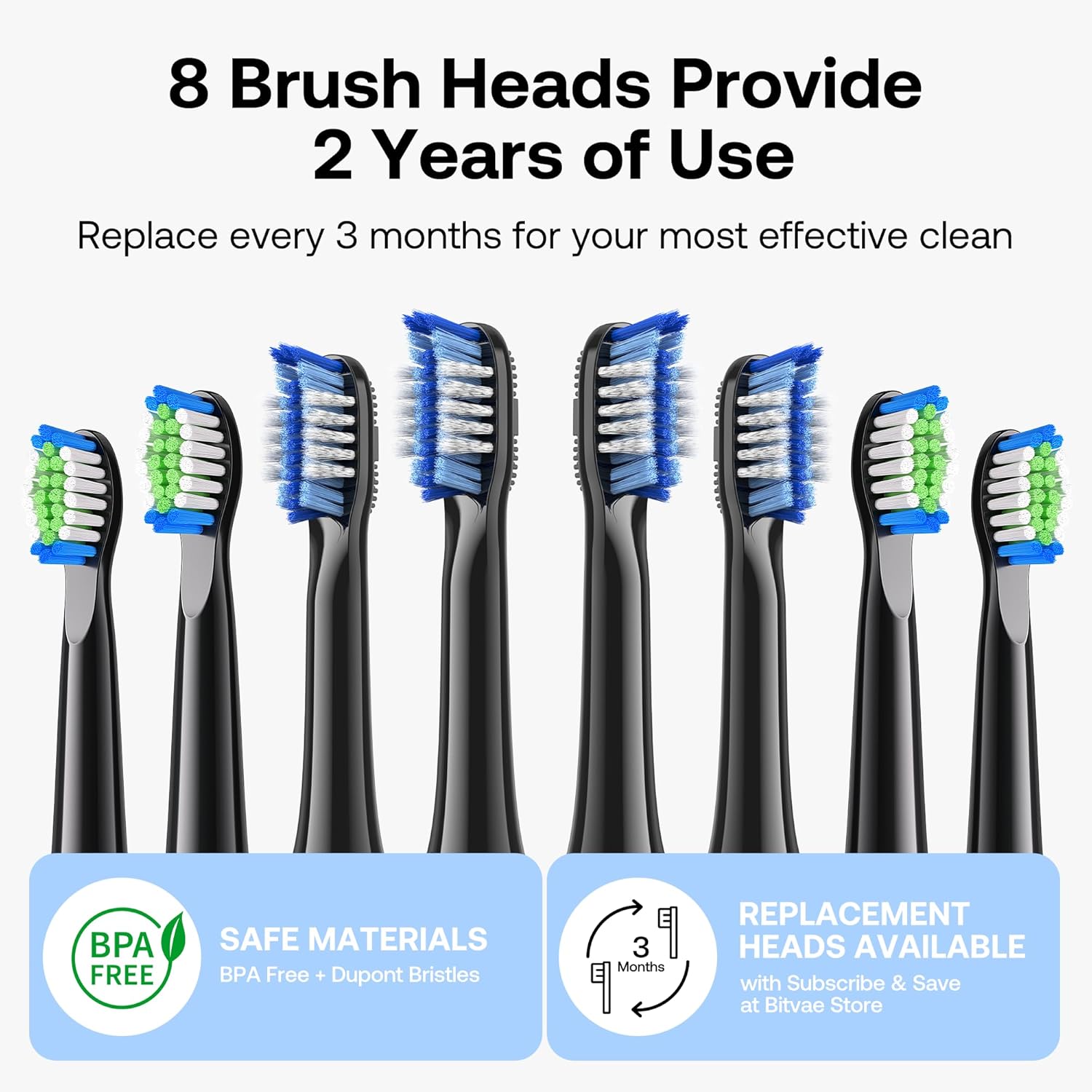 Bitvae ADA Rechargeable Travel Electric Toothbrush encalife
