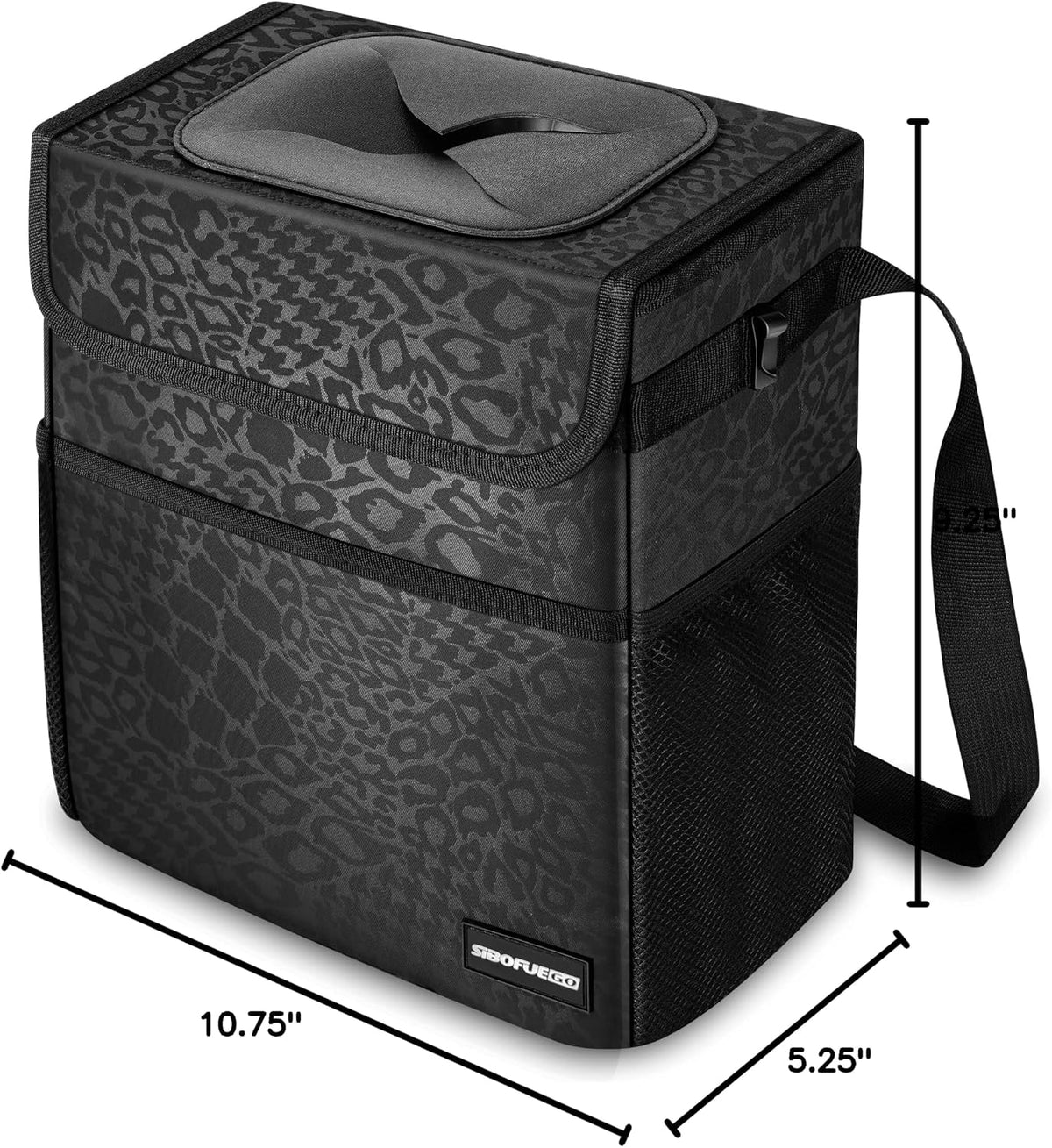 Collapsible Leakproof Car Trash Can Organizer encalife