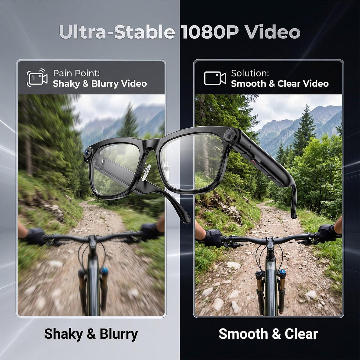 AI Camera Smart Glasses encalife