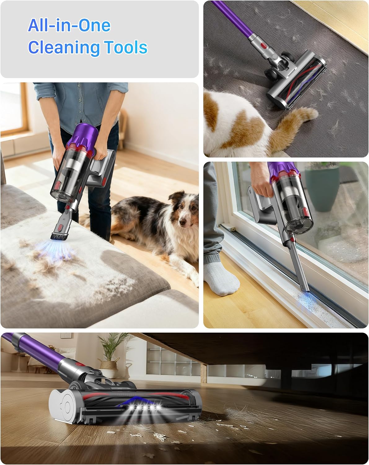 iXlion 45KPa Lightweight Cordless Vacuum Cleaner encalife