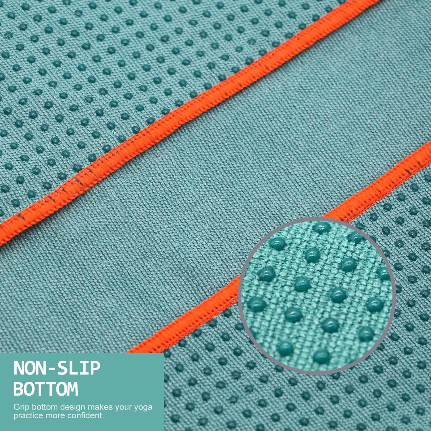 Non Slip Hot Yoga Grip Towel Set I Yoga Mat encalife
