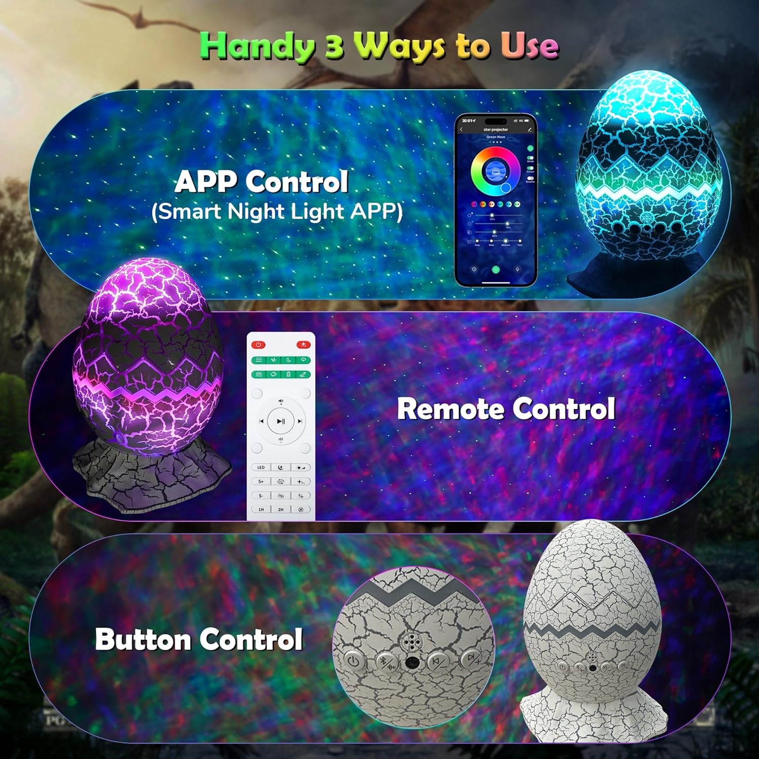 Galaxy Projector Night Light With Speaker encalife