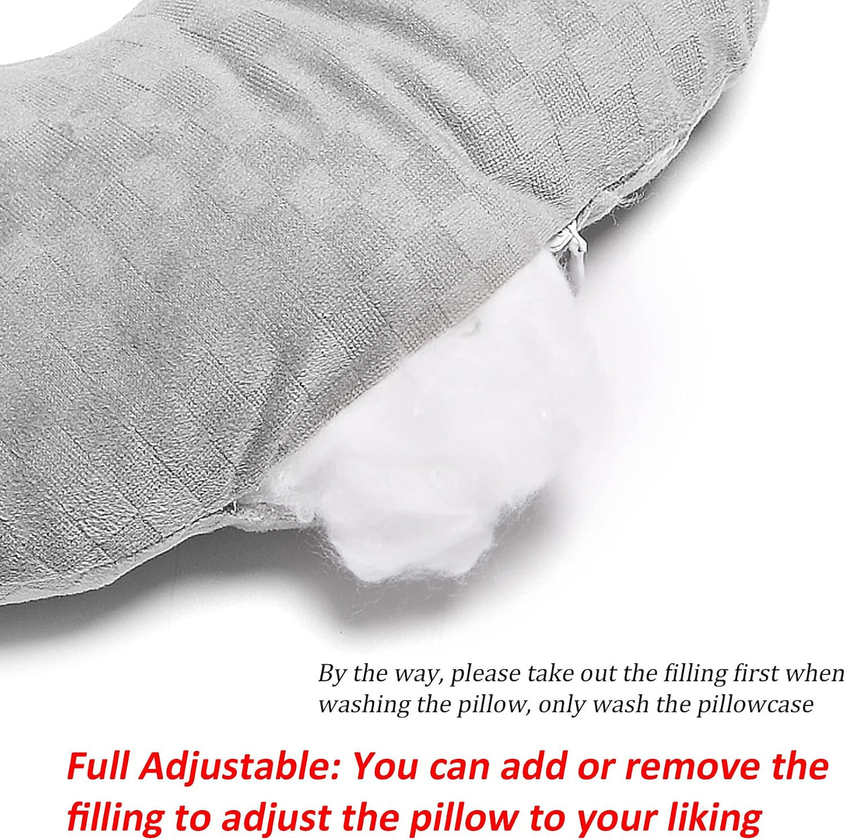 Side Sleeper Ear Relief Piercing Pillow encalife